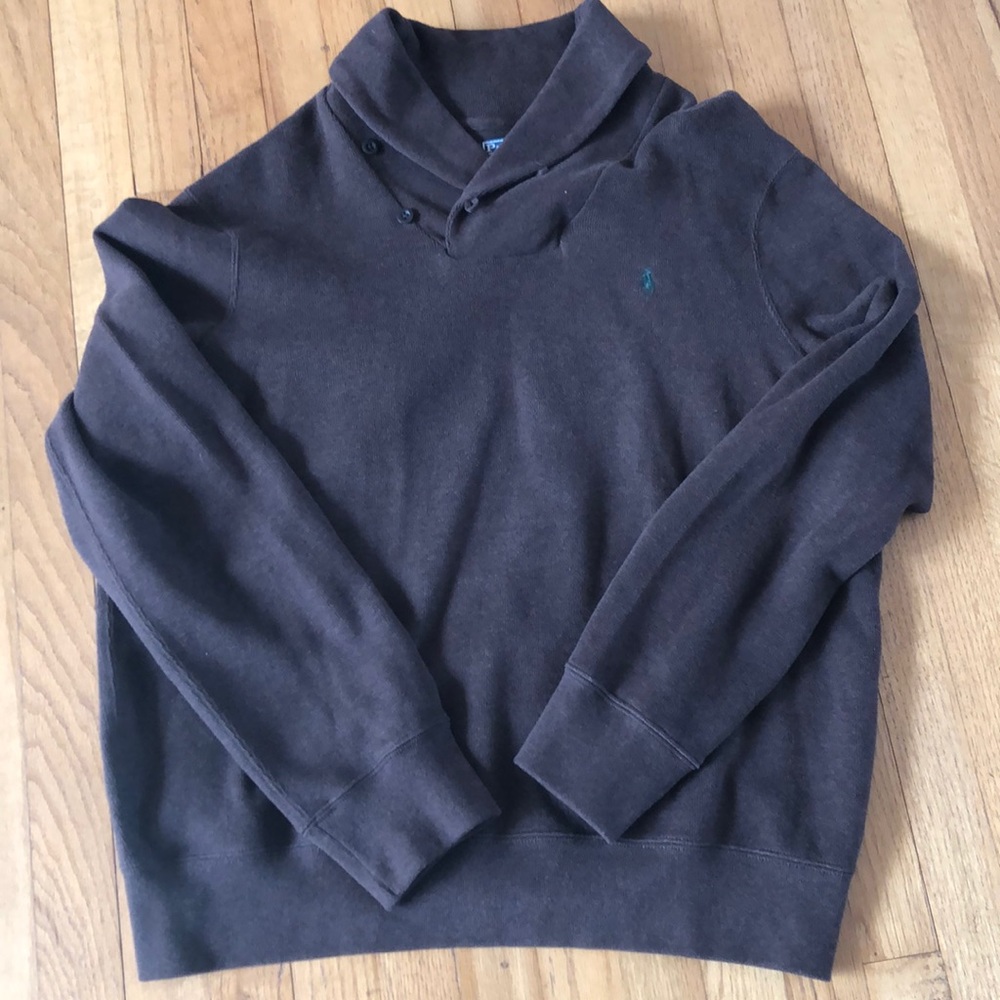 Men’s Polo sweater, size XL.
